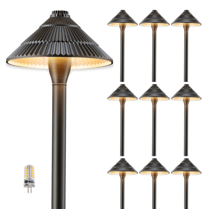 12v traditional umbrella brass landscape pathway lightnull 4bfec40e 6f47 42ac b2c6 eaed0d60572a