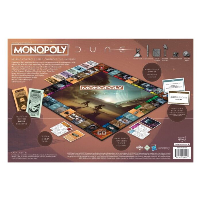 2023 DUNE MONOPOLY FLAT BB Retailer