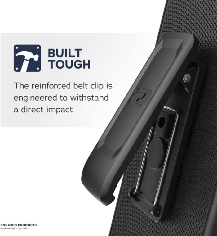 Belt Clip Holster For Moto G7 Power Thin Armor Black HL84TA 1 2