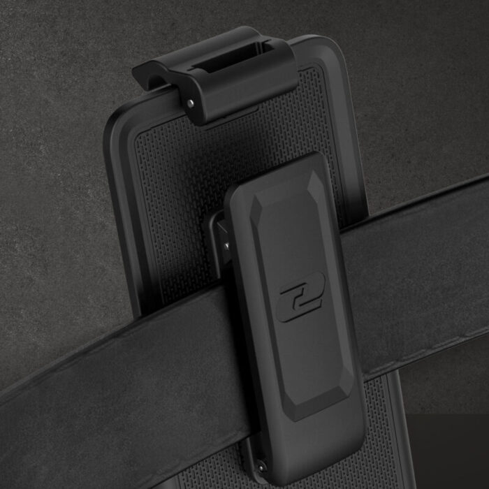 Belt Clip Holster For Moto G7 Power Thin Armor Black HL84TA 3 10