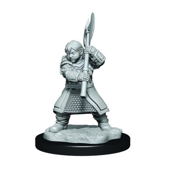 CRUPM01 026 Female Dwarf Fighter High Level UPM HiresRender