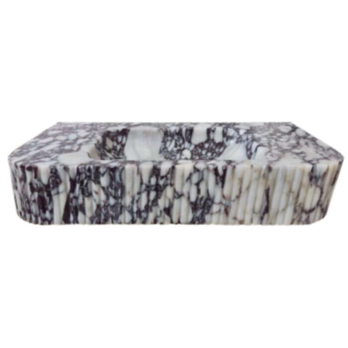 Calacatta Viola Marble Vanity Stone Sink polished