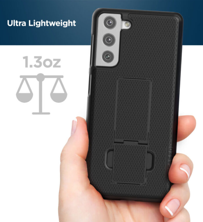 Galaxy S21 Plus Duraclip Case and Holster Black Black HC144 7 scaled 1