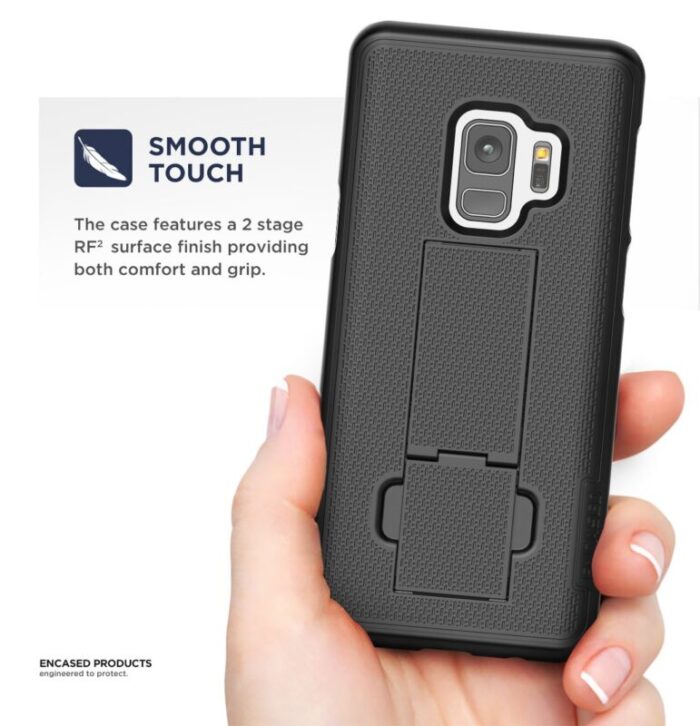 Galaxy S9 Duraclip Case And Holster Black Black HC51 1