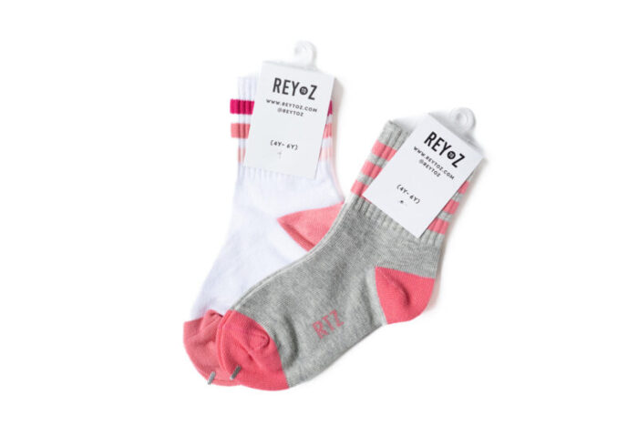 GreyandWhitePinkSocks