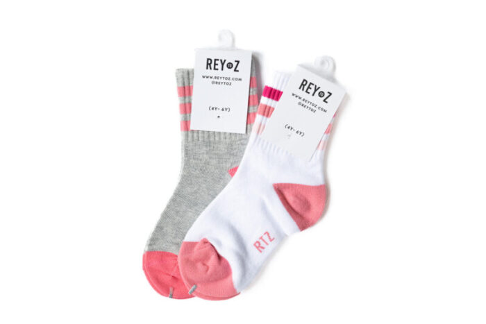 GreyandWhitePinkSocks2