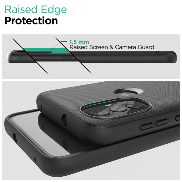 Moto G Power 2022 Thin Armor Case TA222BK 1