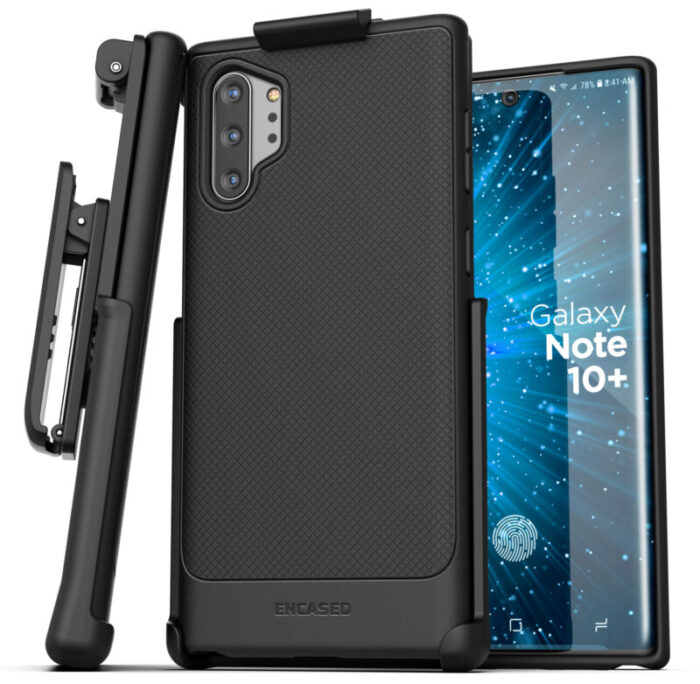 Note 10 Plus Holster Thin Armor Black Primary