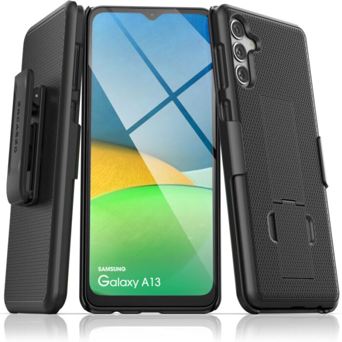 Samsung Galaxy A13 DuraClip Case with Belt clip Holster Back HC217