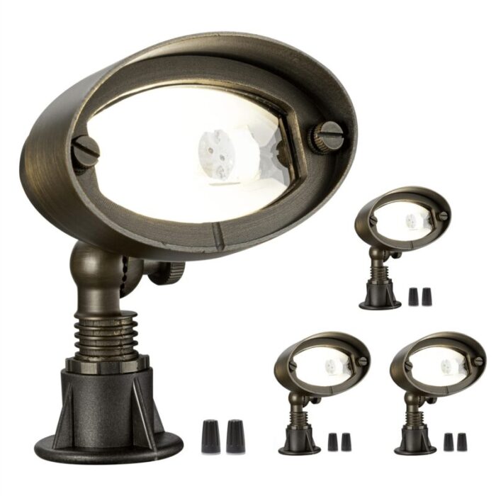 brass flood light 2301 4