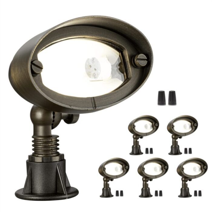 brass flood light 2301 6