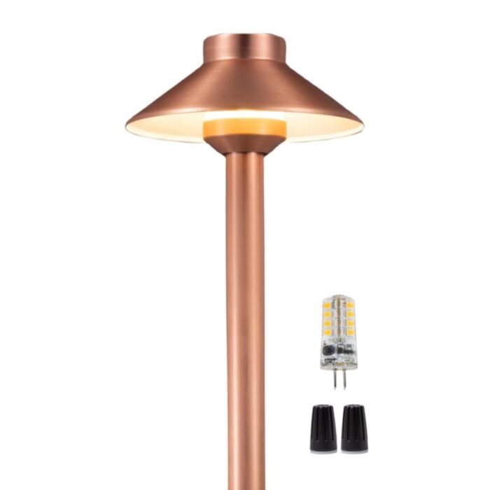 copper brass path light g4 1