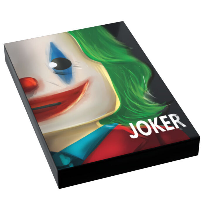 custom lego joker movie tile