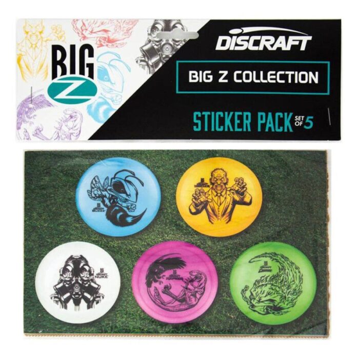 discraft accessory discraft big z sticker pack gotta go gotta throw disc golf 32331855429791