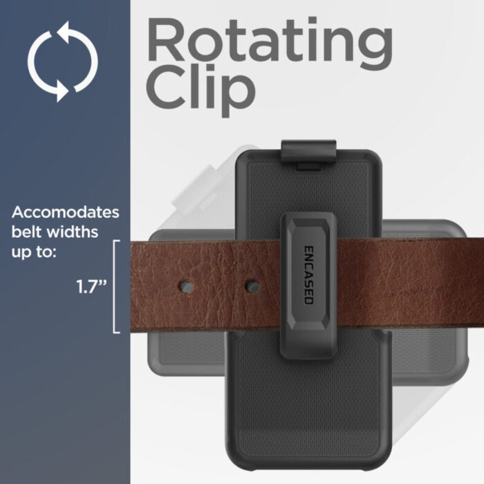 encased phone holster rotating 1