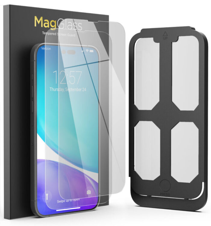 iPhone 14 Pro MagGlass Ultra HD Screen Protector 2 Pack SP255A 1