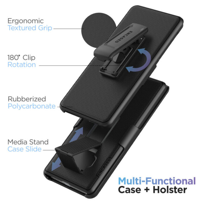 iPhone 15 Pro Duraclip Case with Belt Clip Holster HC338 8