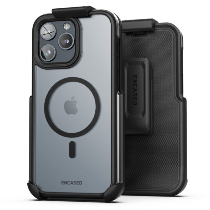 iPhone 15 Pro MAG AIR Case with Belt Clip Holster AM338BCHL 7 1