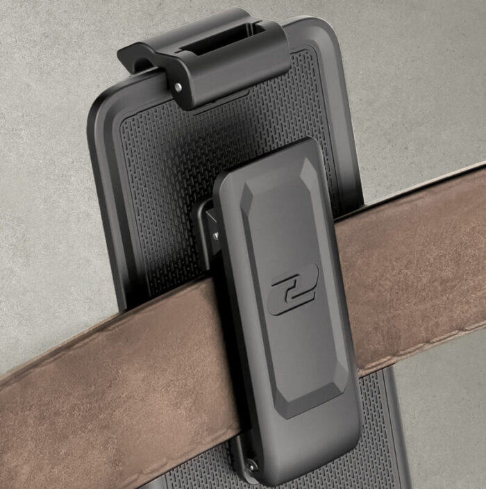 iPhone 15 Thin Armor Case with Belt Clip Holster TA336HL 3