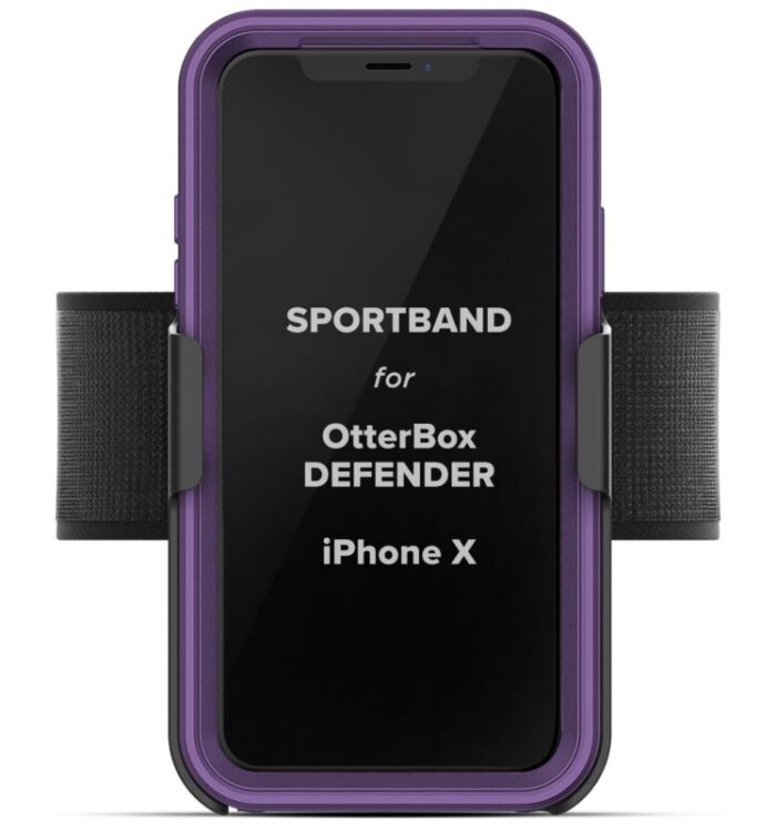 iPhone X Otterbox Defender Armband Black AB4504