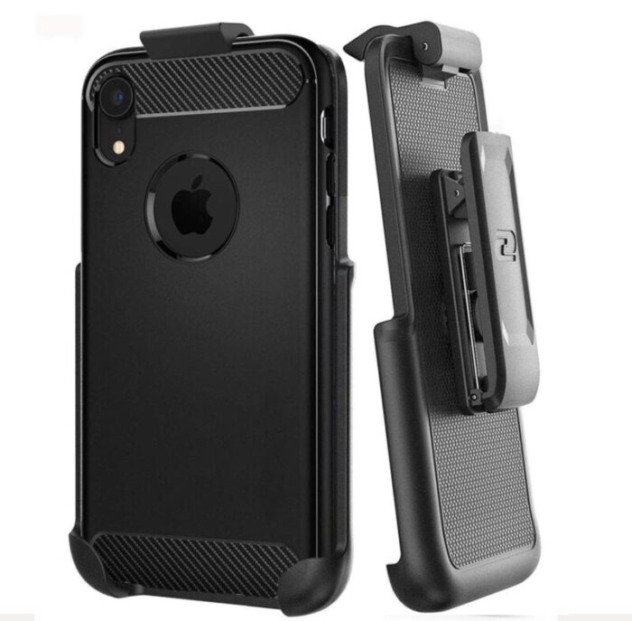 iPhone XR Spigen Rugged Armor Holster Black HL71SD