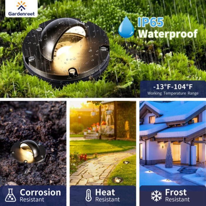 in ground well light waterproof environment 2203a