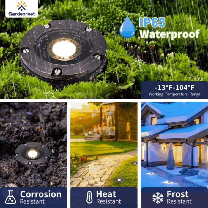 in ground well light waterproof environment