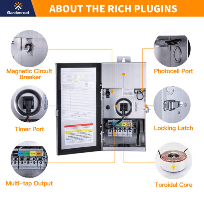 landscape path lighting kit transformer