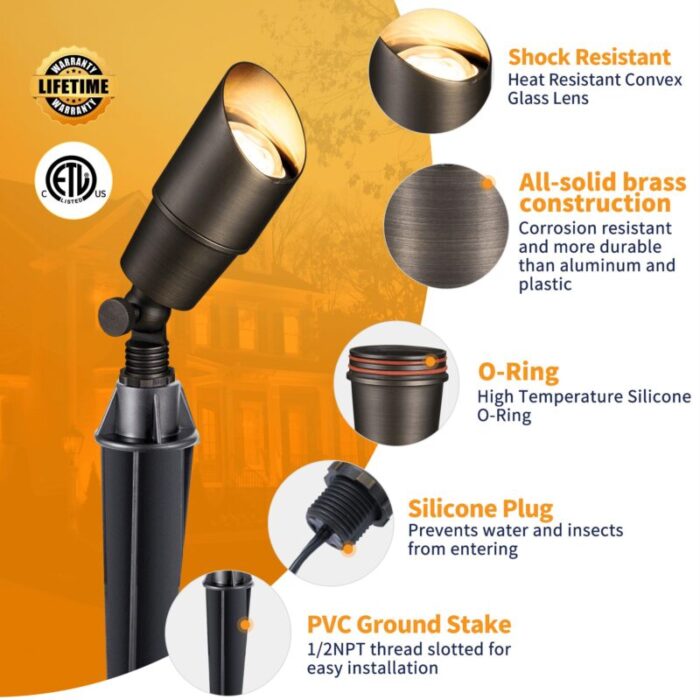 landscape lighting kit spotlight 2101