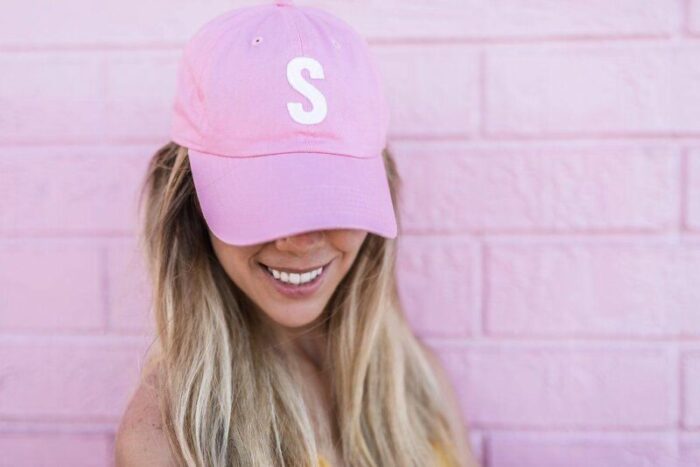 light pink baseball hat 5