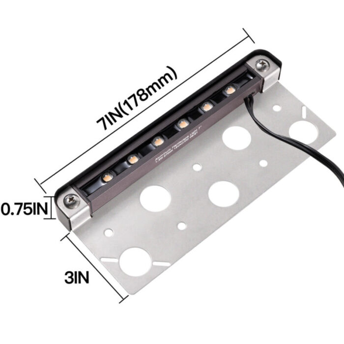 low voltage hardscape lighting size