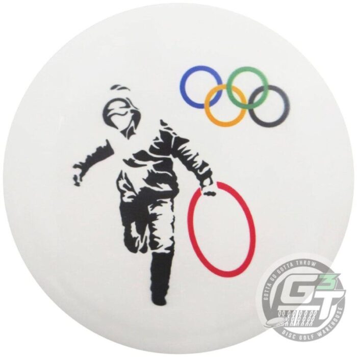 prodigy disc golf disc banksy full color olympic rings prodigy ace line duraflex d model s distance driver golf disc gotta go gotta throw disc golf 32331866734751