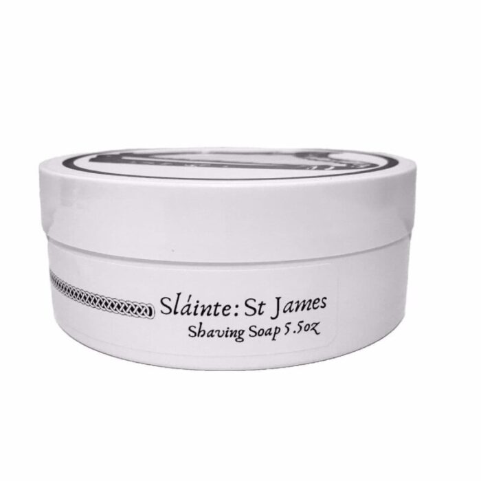 slainte st james shaving soap by murphy and mcneil 2