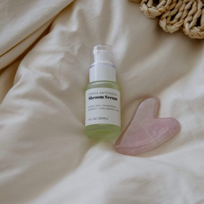 sunday standard sunday standard rose quartz gua sha facial tool zero waste skincare plastic free 30212836458607