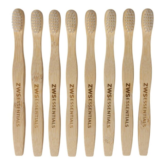 zero waste store bamboo toothbrush adult zero waste toothbrush plastic free compostable castor bean bristles 30604110495855