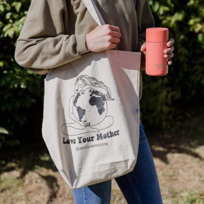 zero waste store love your mother organic tote bag 30039665410159