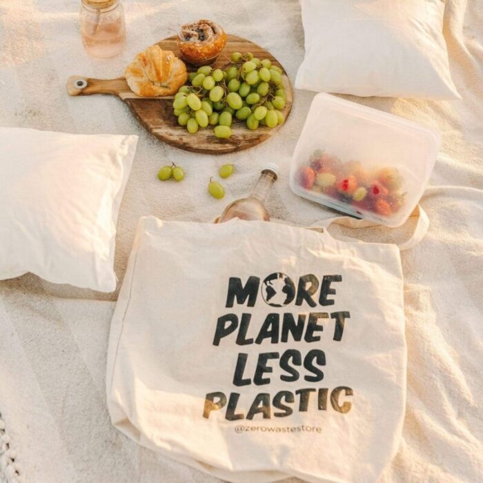 zero waste store more planet less plastic organic tote bag 30014308778095