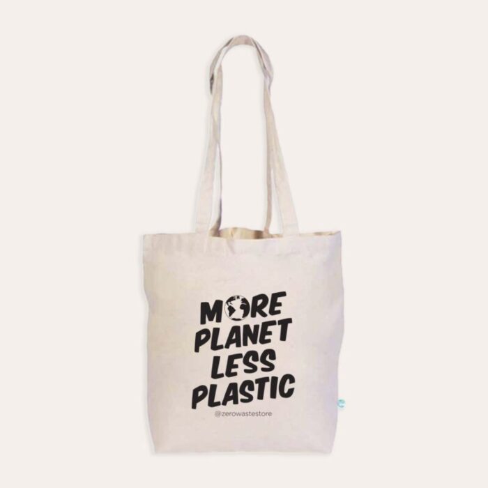 zero waste store more planet less plastic organic tote bag 30039739203695