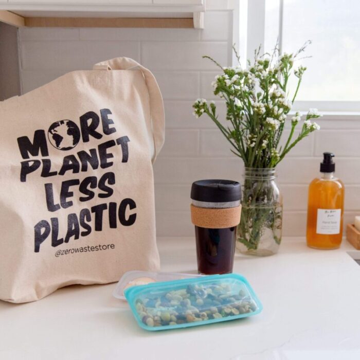 zero waste store more planet less plastic organic tote bag 30288109338735