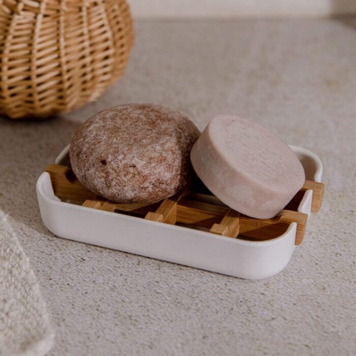 zero waste store plastic free soap dish zero waste soap dish bamboo corn starch compostable 30733261766767