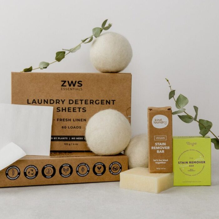 zws essentials zws essentials plastic free laundry detergent sheets 31077983387759